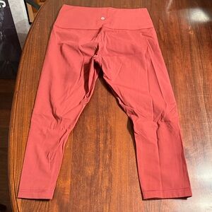 lululemon athletica Red Leggings